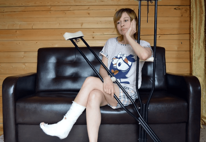 leg cast
