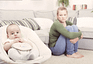 baby and mother